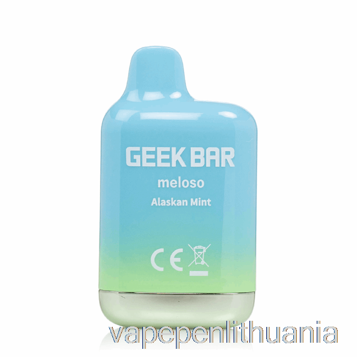 Geek Bar Meloso Mini 1500 Vienkartinis Aliaskos Mėtų Vape Skystis